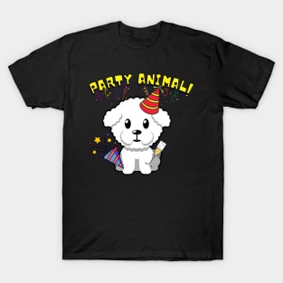 Party Animal - Furry Dog T-Shirt